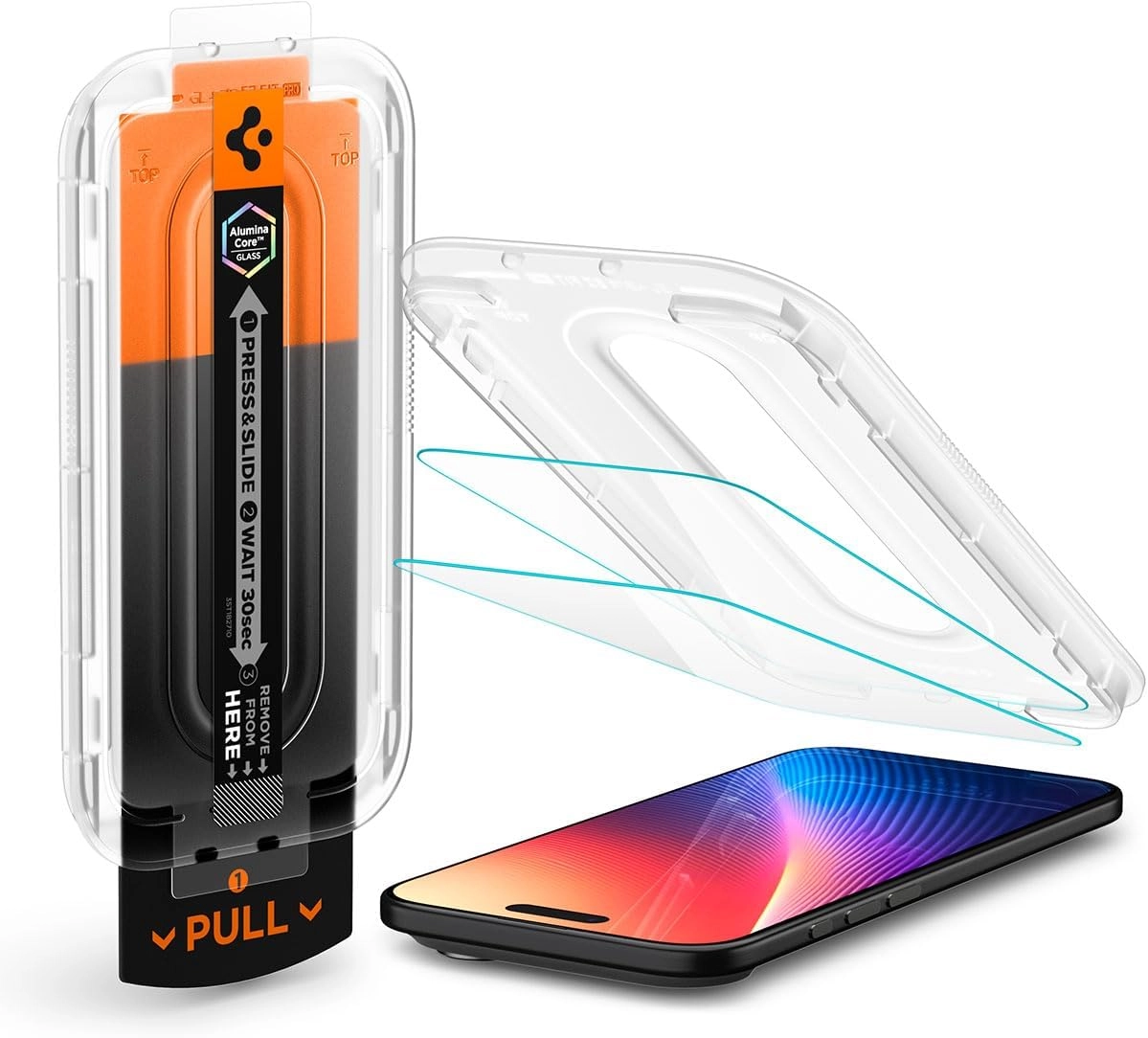 CasePro GLAStR EZ Fit PRO - iPhone Air 6.6in 2 Pack