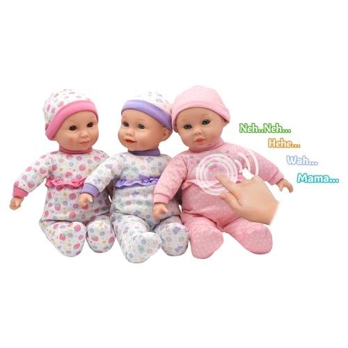 Cuddle Kids - 14INCH 12 Phrases + Large Blanket + Bottles Ages 2+