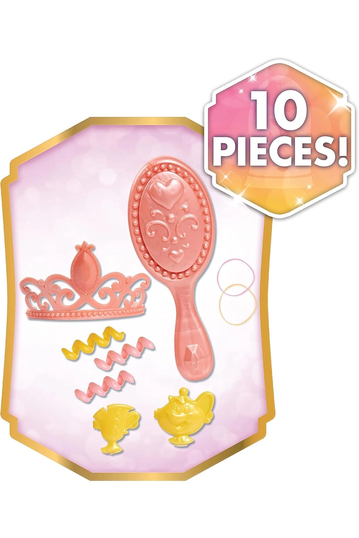Princess Belle Styling Head - 10-piece ages 3 and up