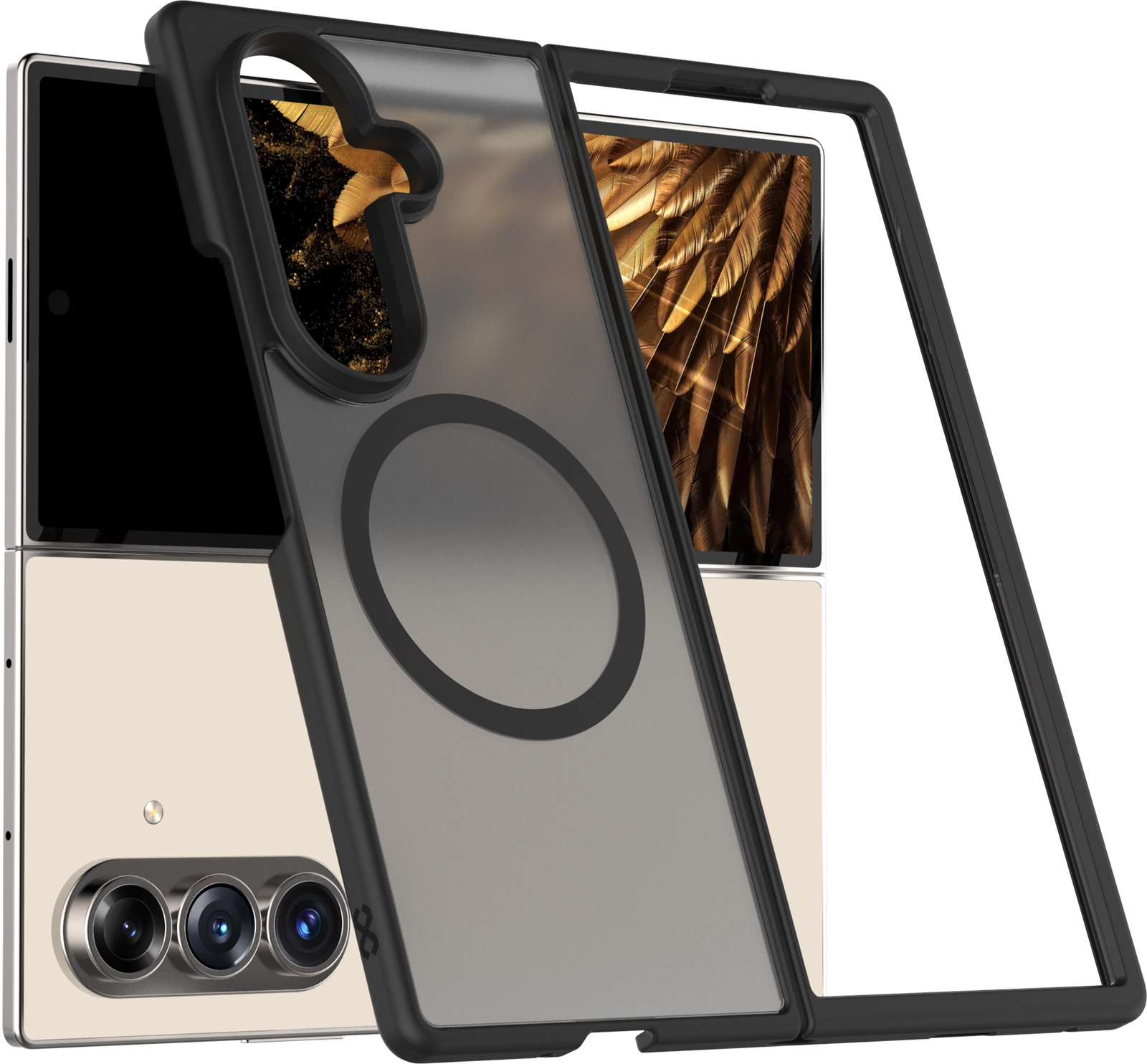 Gleam Hybrid Case with MagSafe for Samsung Galaxy Z Fold7