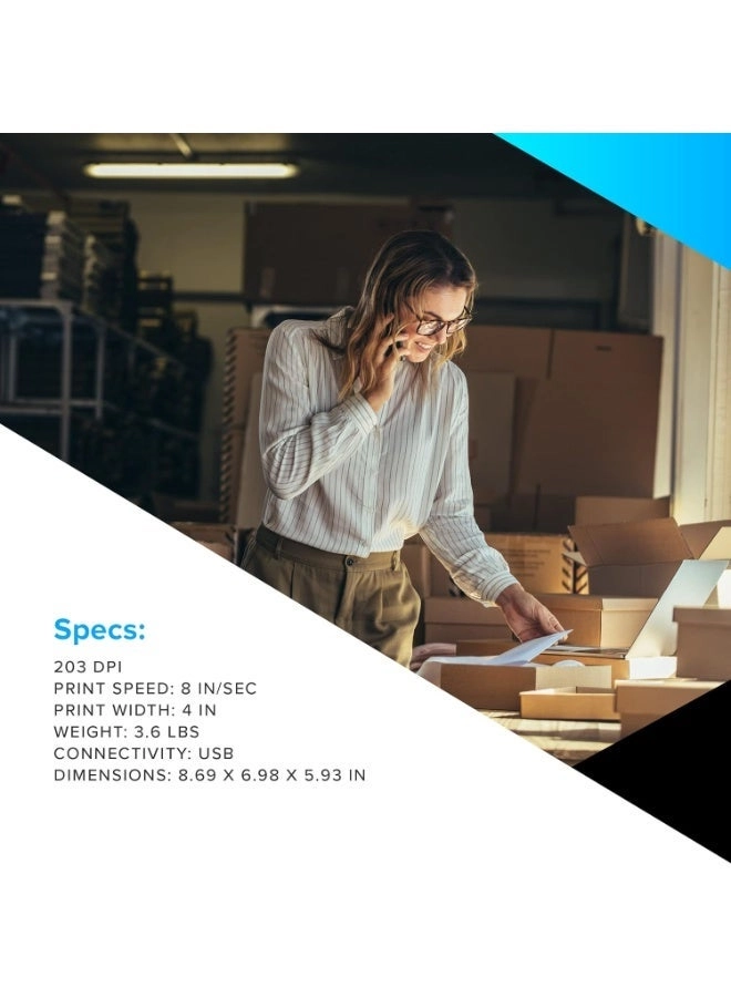 ZD421 - Thermal 4 inches