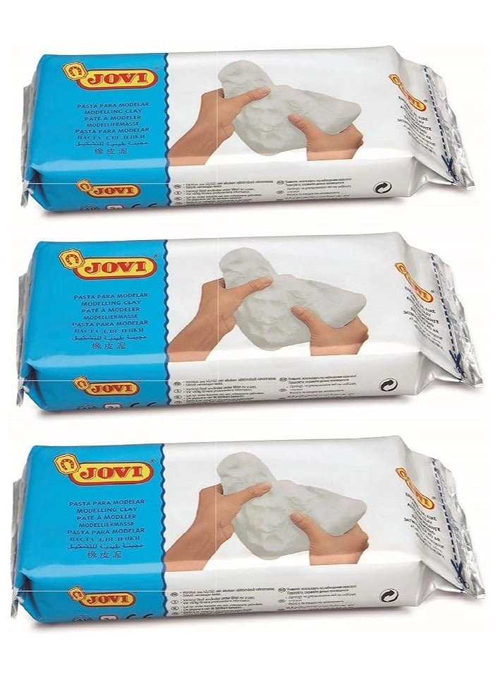Jovi Air Dry Modeling Clay - 500g 3 pcs.