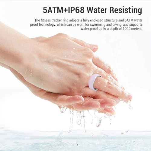 NFC Smart Ring - 17.5 mm / 0.69 in 18.3 mm / 0.72 Inches