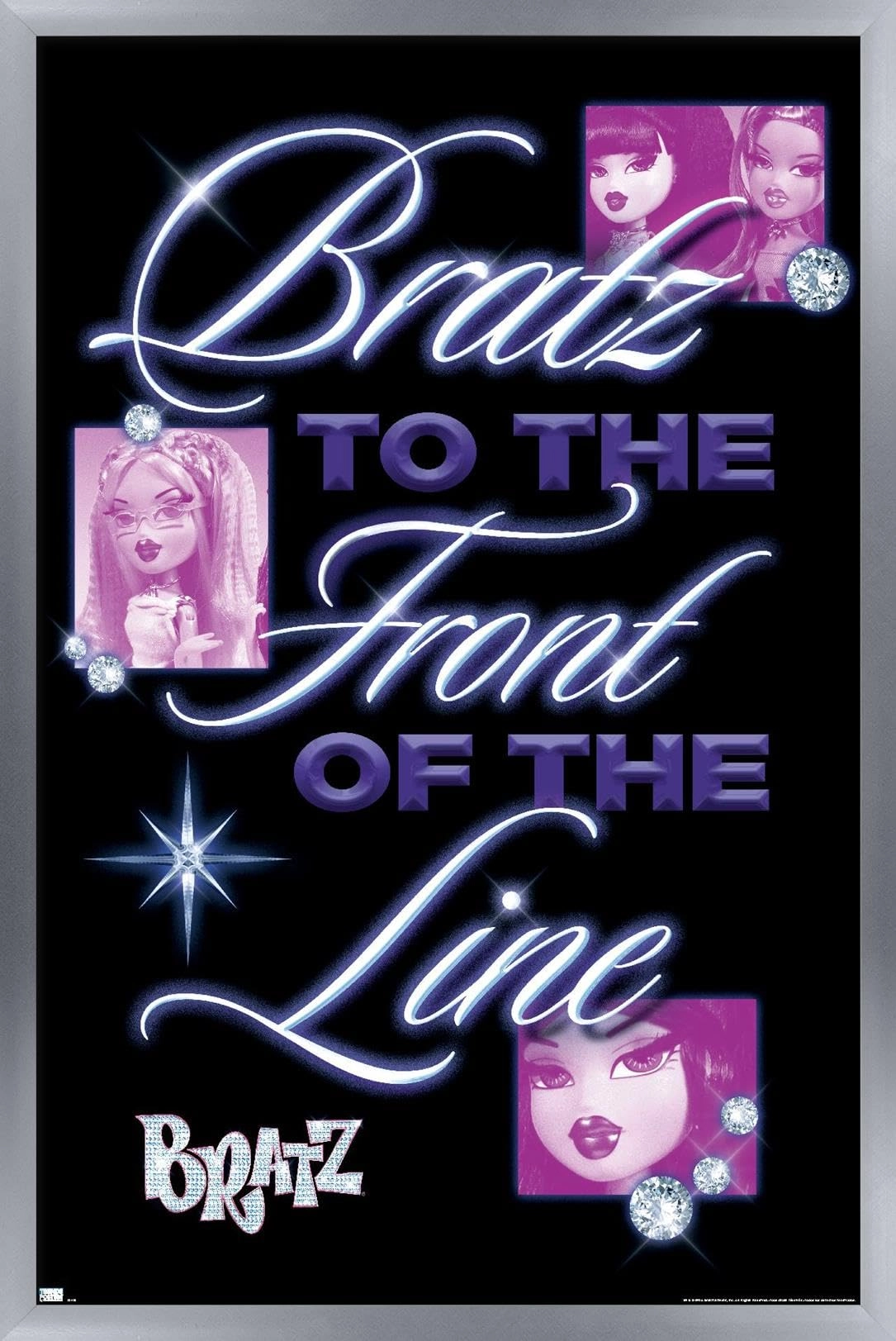 Bratz: Girls Nite Out - Front Of The Line Wall Poster - Paper 22.4\"L x 14.7\"W