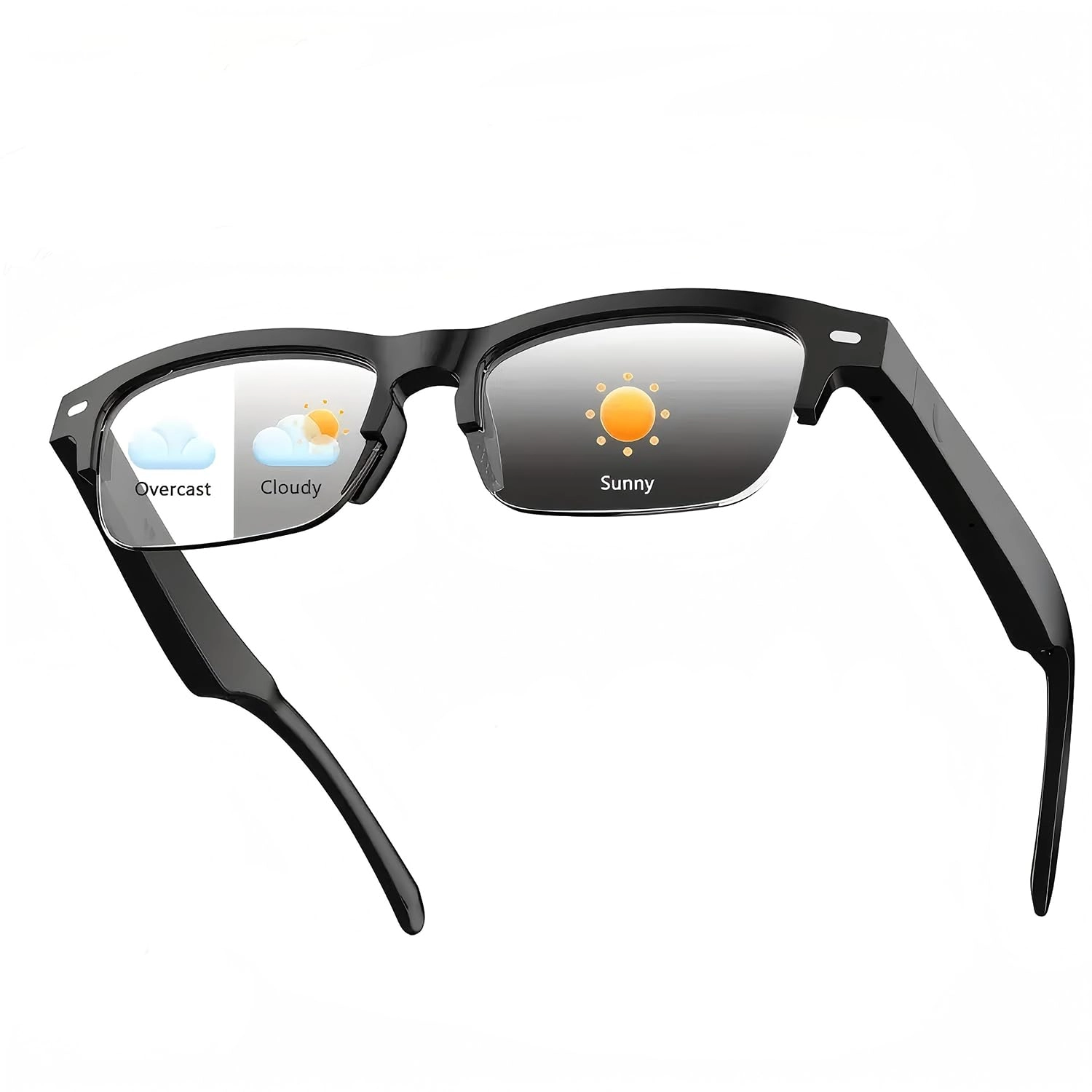 Smart Glasses - Auto-On/Off Bluetooth 5.3 UV400 Protection