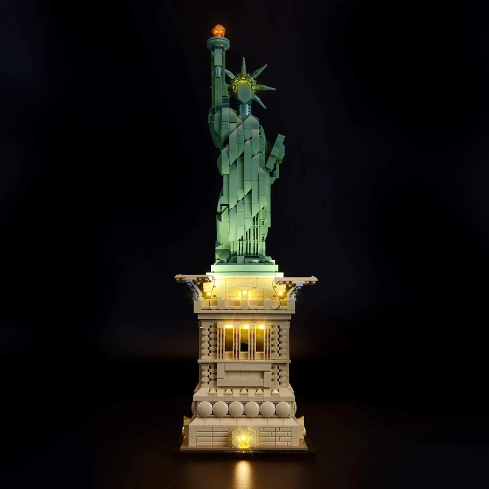 BRIKSMAX Led Lighting Kit For Architecture Statue Of Liberty - Compatible With Lego 21042