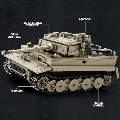 German Tank - 1138 pcs