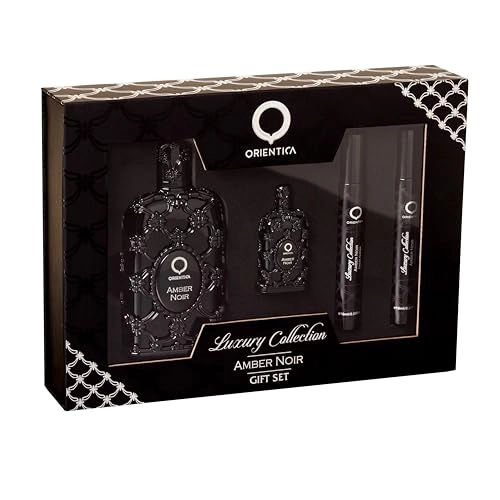 Amber Noir - Eau De Parfum 4-Pc Gift Set