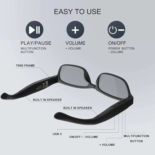 Vision 6A - Bluetooth 5.3 Clear Lens 10 hours