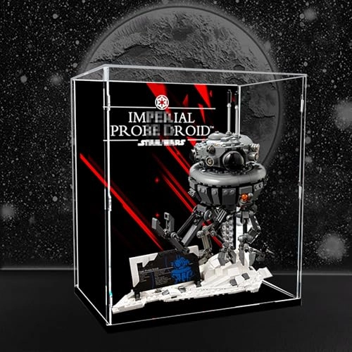 Acrylic Display Case 75306 - 28x18x32 cm Background-b