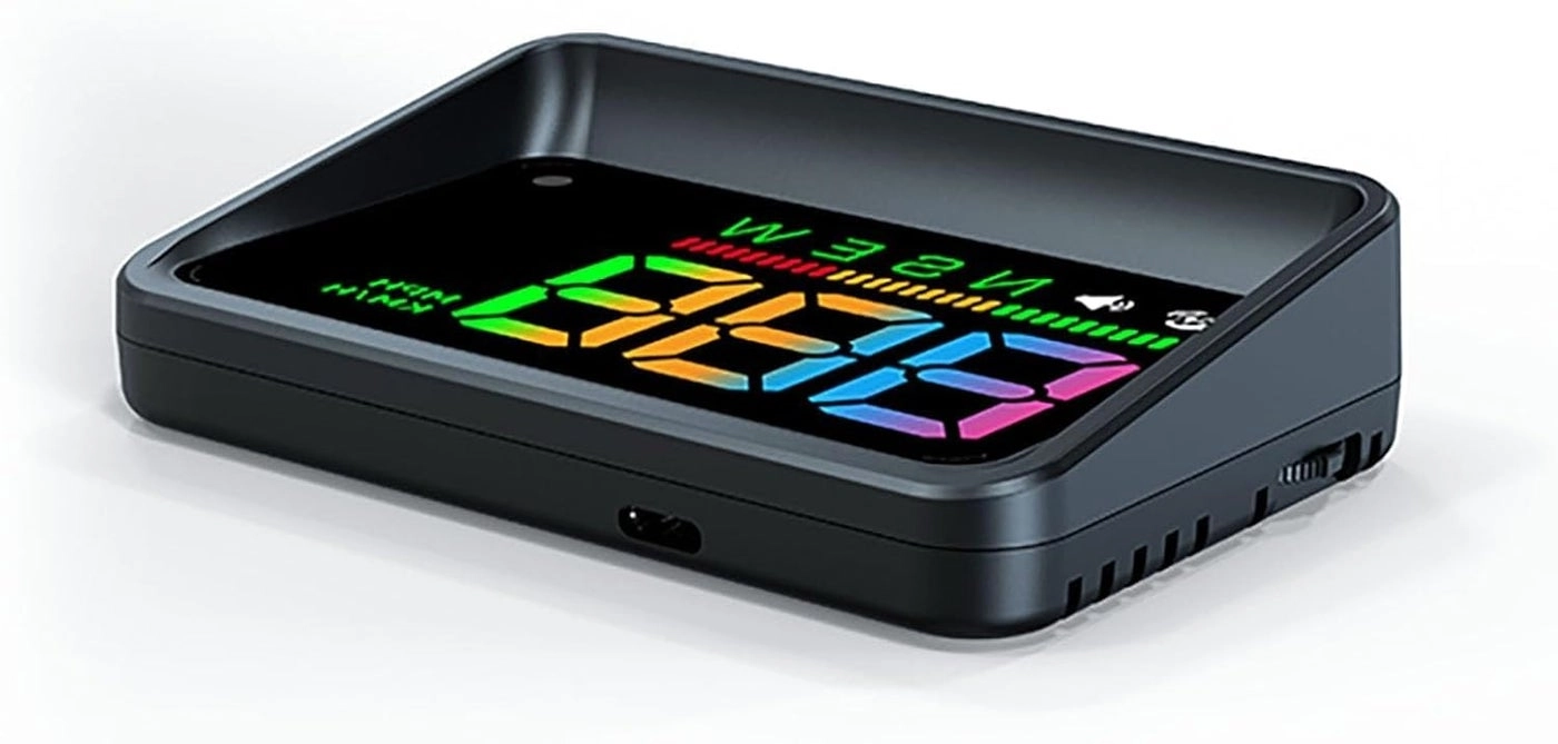 AZIJYV H4 Heads Up Display - GPS+BDS Plug and play