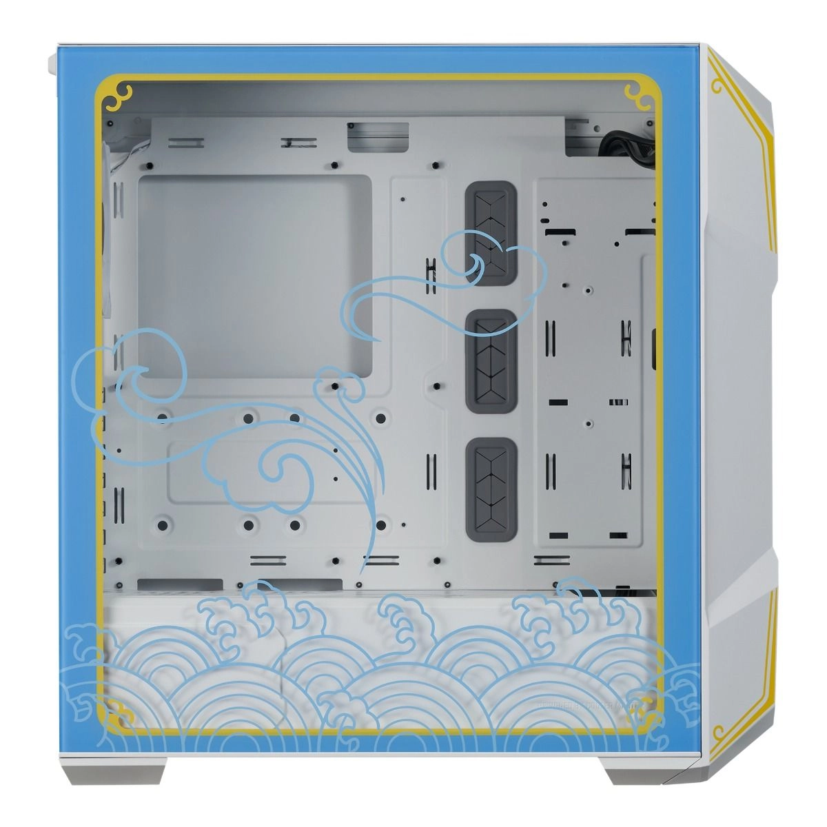 TD500 Mesh - Fully tempered glass side panel Mid-tower PC case