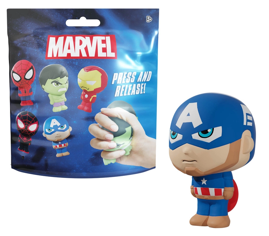 Marvel Foamate Slow Rising Figure Toy - Captain America (37313669-SLR902_CAP)