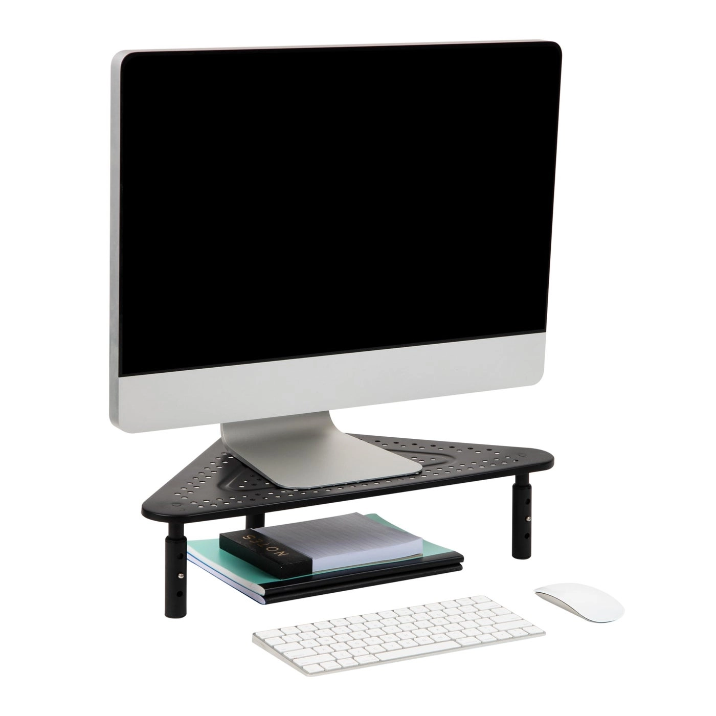 Triangle Monitor Stand - 40lb18kg Adjustable Height