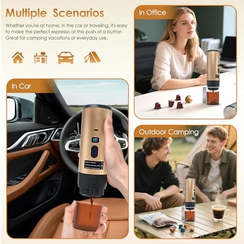 Portable Coffee Maker - 90 Milliliters NS/DG/Ground Coffee