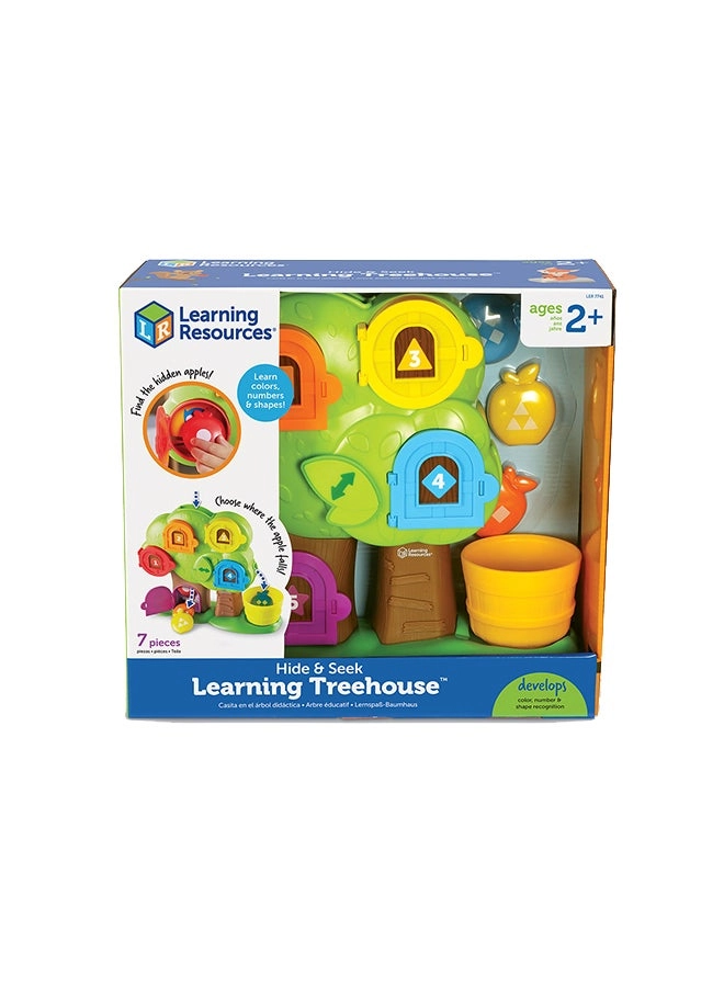 Hide and Seek Treehouse - 2 years+ 10 pieces
