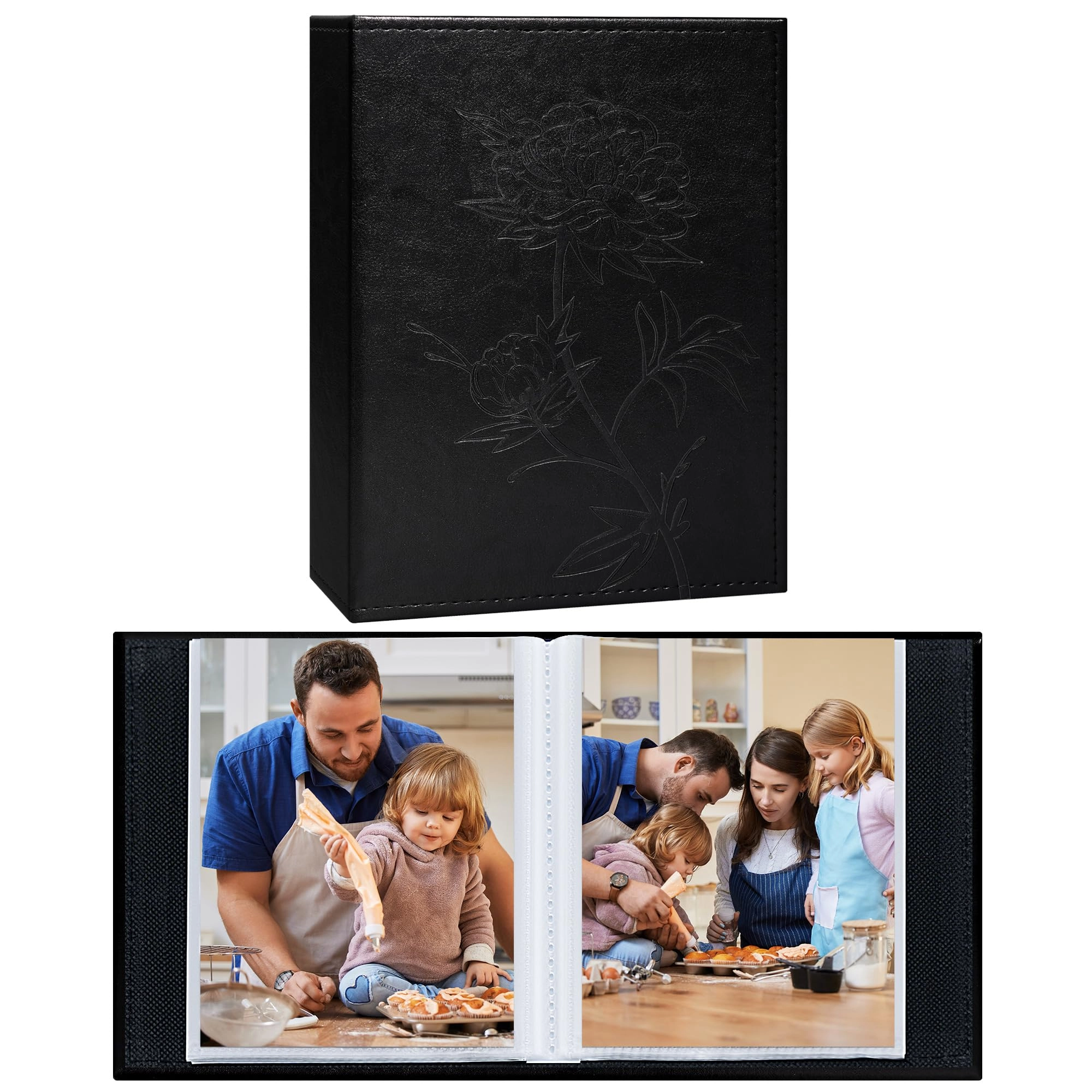 Vienrose Small Photo Album - 6x4 52