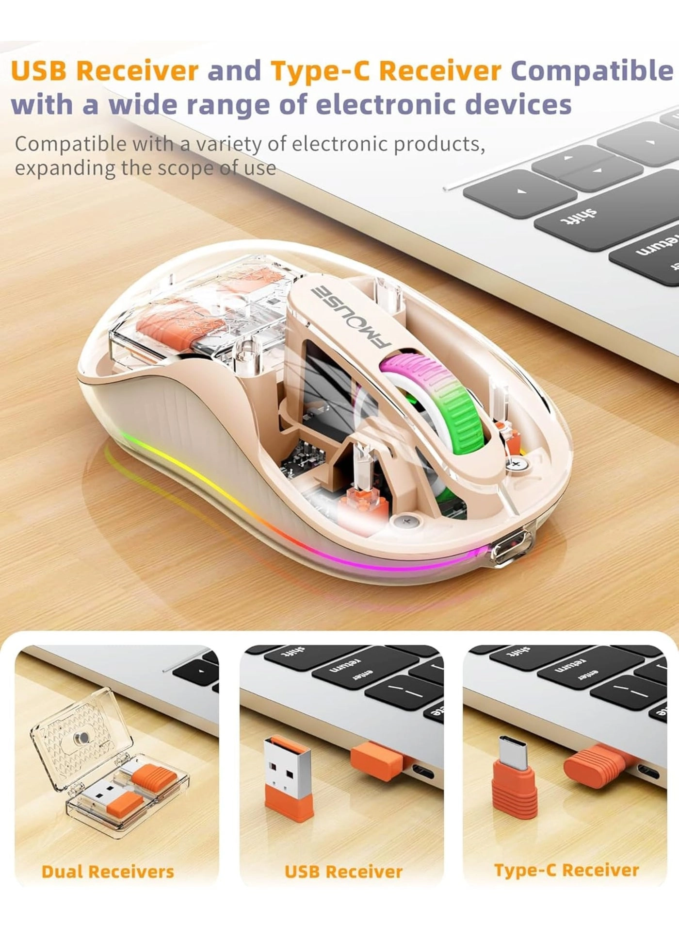 Transparent Mouse - Wireless