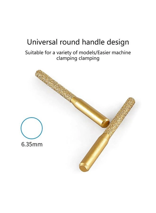 Diamond Profile Wheel Router Bit - 5mm 6.35mm 1