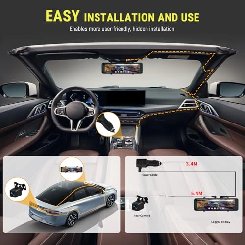 Smart Rearview Mirror - 4K