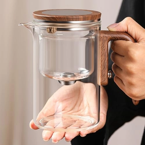 Water Separation Glass Teapot - Glass 600ml