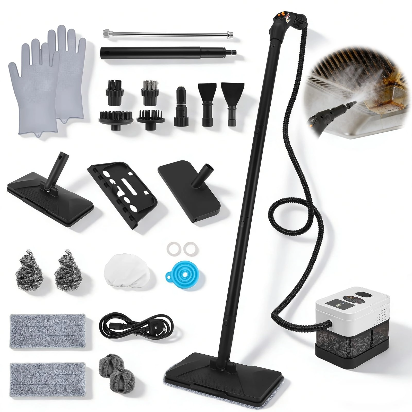 Trsaow Handheld Steam Cleaner - 3 Bar 1.6L