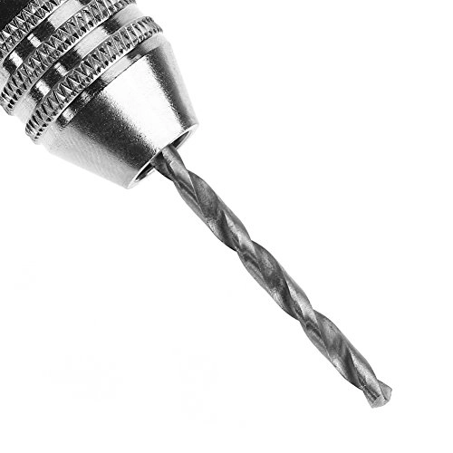 Hand Twist Drill - 25 HSS Bits 0.3-3.6mm Chuck