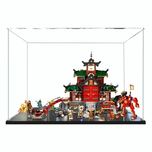 Figures Display Box - 60x30x40cm Acrylic Mortise Tenon+black