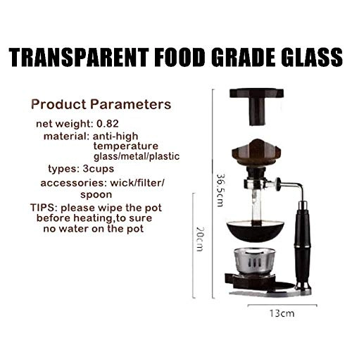 Home Style Siphon - Glass Removable Tank Filter