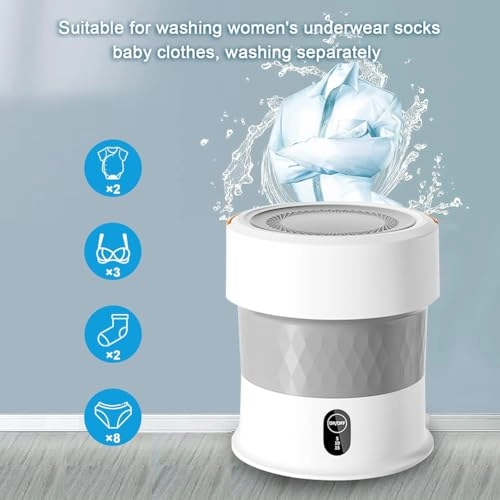 Mini folding washing machine