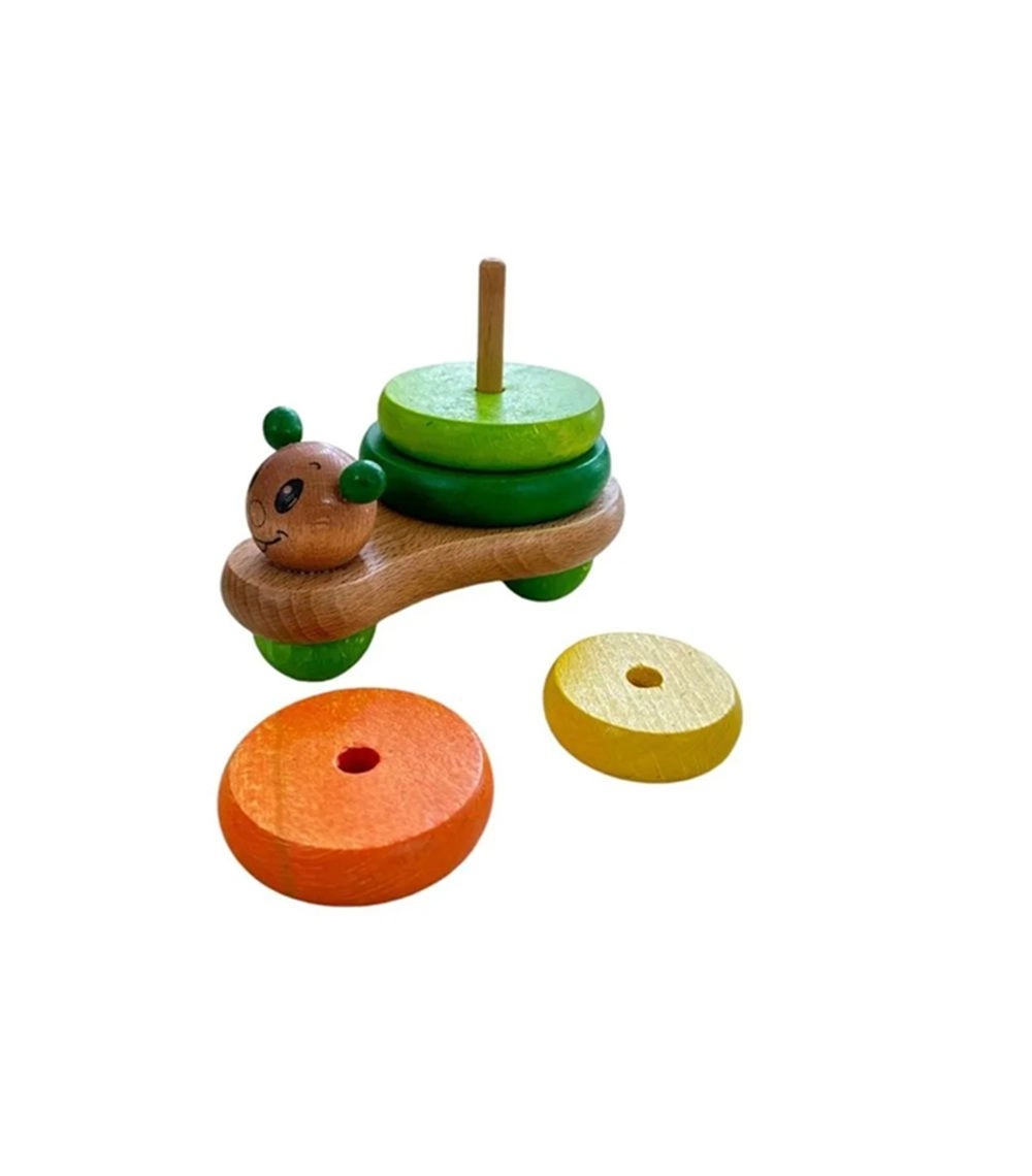 Stacking Rings - Snail - Suitable for 12 months and above