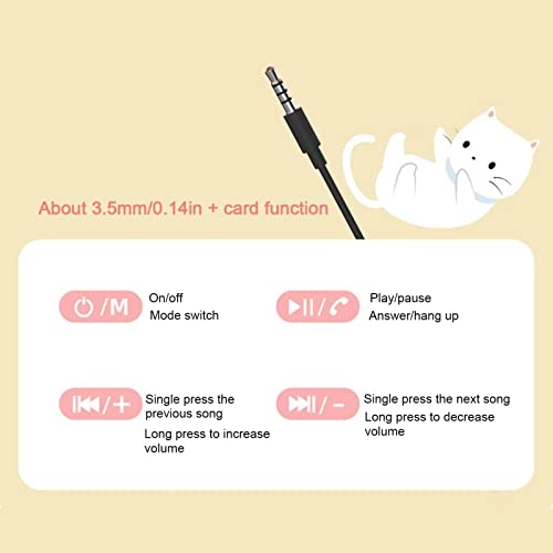 Cat Ear Foldable Bluetooth Headphones Wireless Headphone