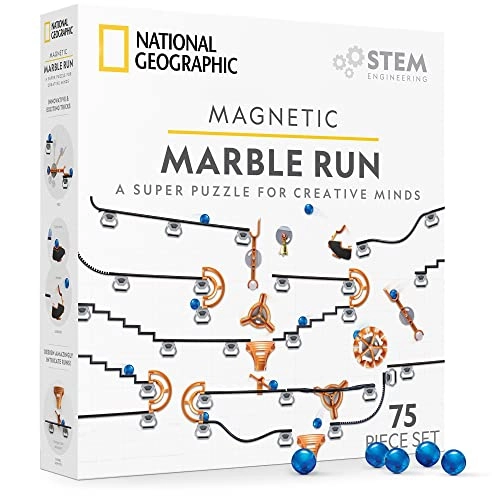 Blue Marble NATIONAL GEOGRAPHIC Magnetic Marble Run