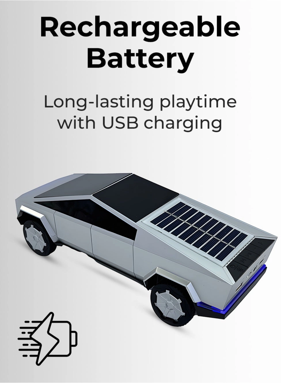 Cybertruck Solar Speaker