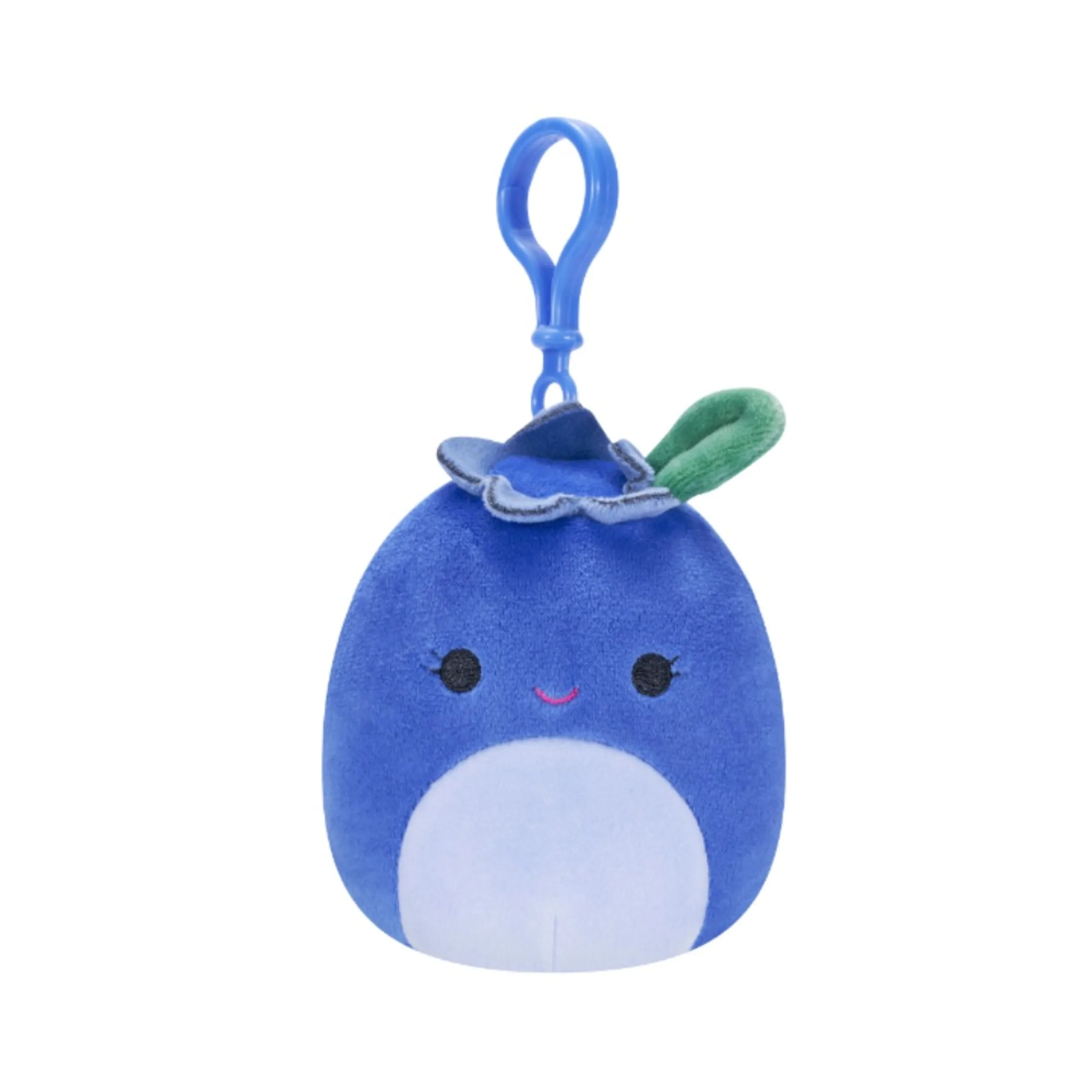 Squishmallows Bluby - Clip-on 3.5 Inch Blue