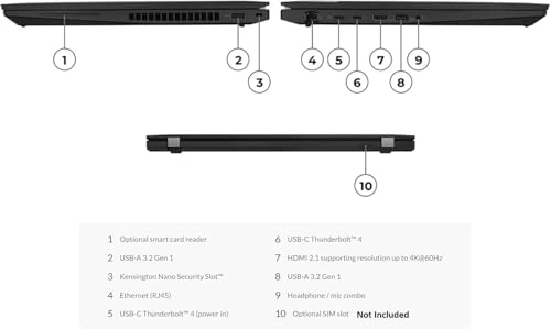 ThinkPad T16 Gen 2 21HH - 16'' Core i7-1355U 32GB DDR5 1TB SSD