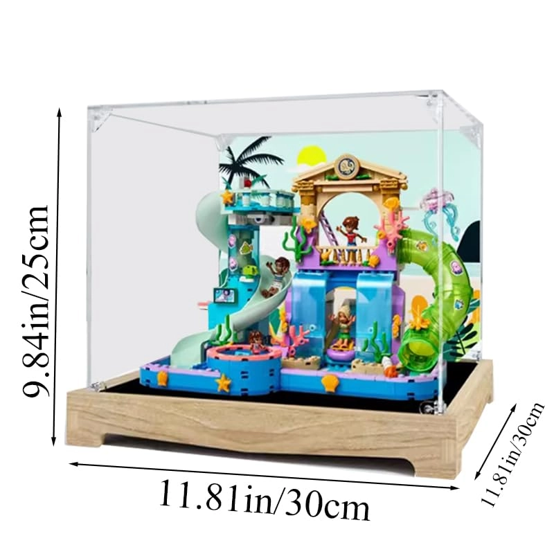 Clear Acrylic Display Case for 42630 - Friends Heartlake City Water Park