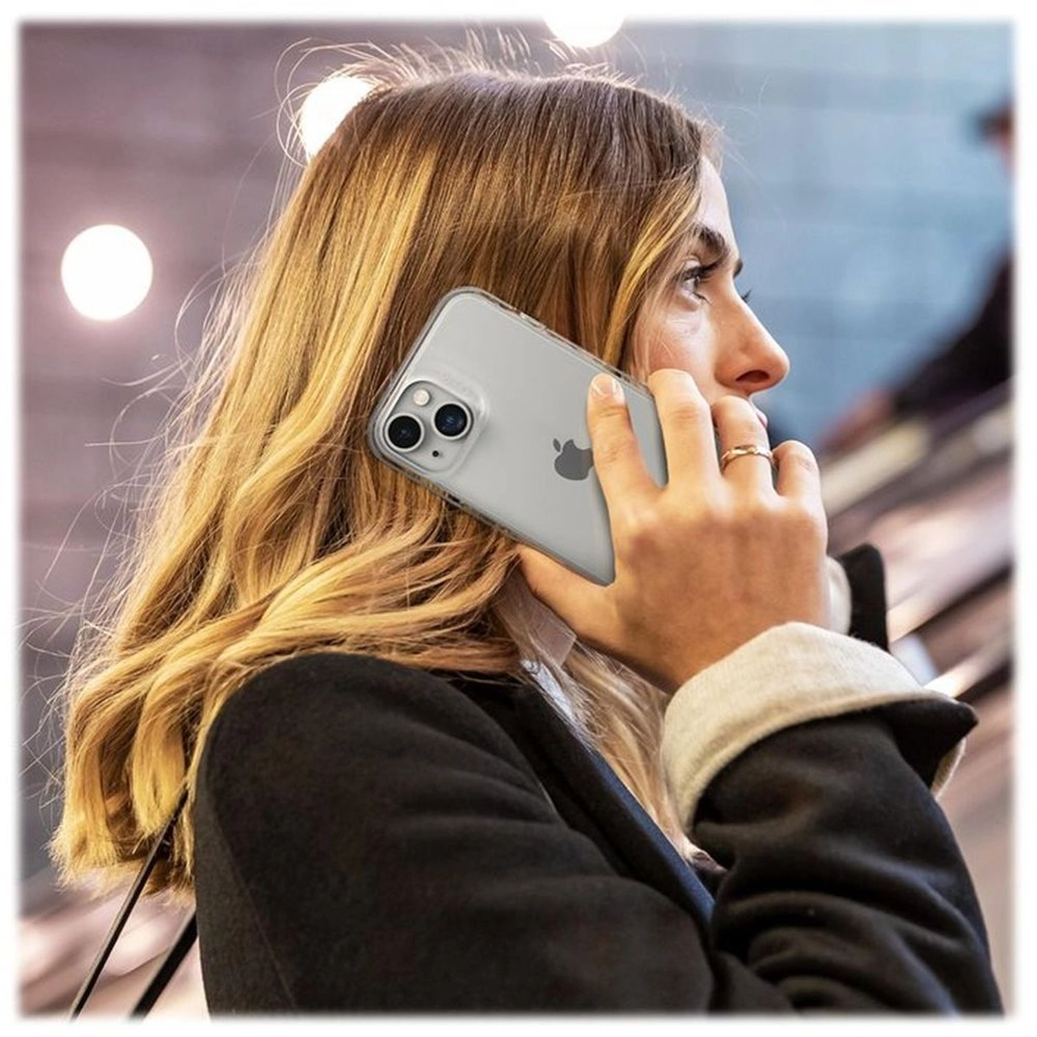 Crystal Palace Clear Case for iPhone 14/iPhone 13