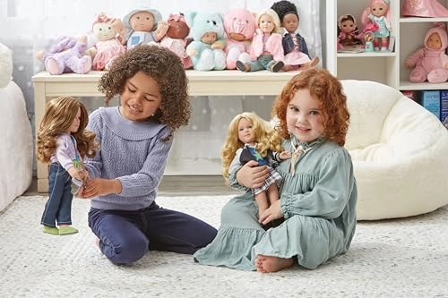 Brooks Doll - 14Inch Light Skin Tone Blue Eyes Blonde Hair Ages 3+