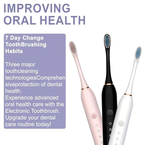 Sonic Electronic Toothbrush - 6 Modes Smart Timer
