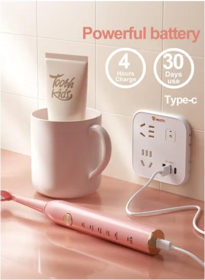 electric powerful toothbrush - 8 Brush Heads 31000 stroke/min