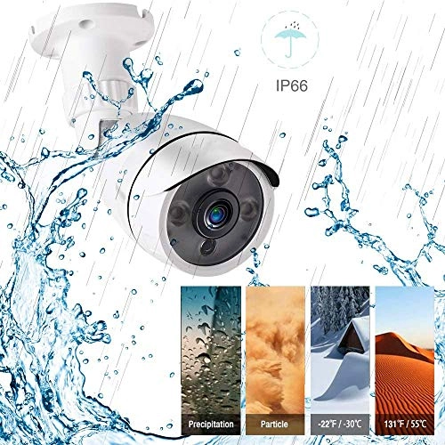 4CH Full HD Security Camera System - 4x 1.0MP 4 1080p