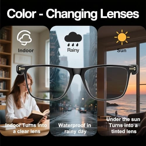Deepseek R1 - Bluetooth 140+ Languages Photochromic Lenses