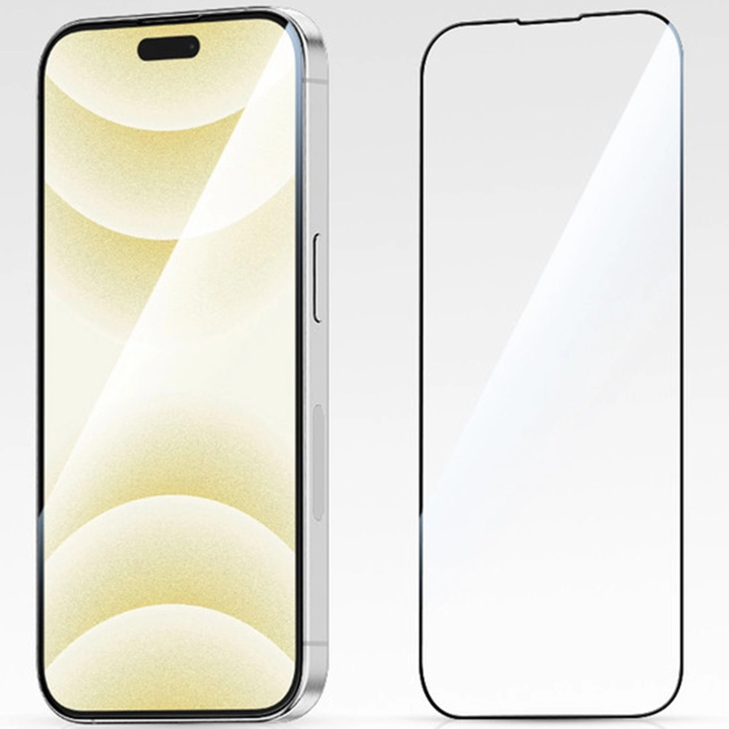 MagSafe Clear Case - Thermoplastic Polyurethane, Tempered Glass Case Screen Protector for iPhone 16