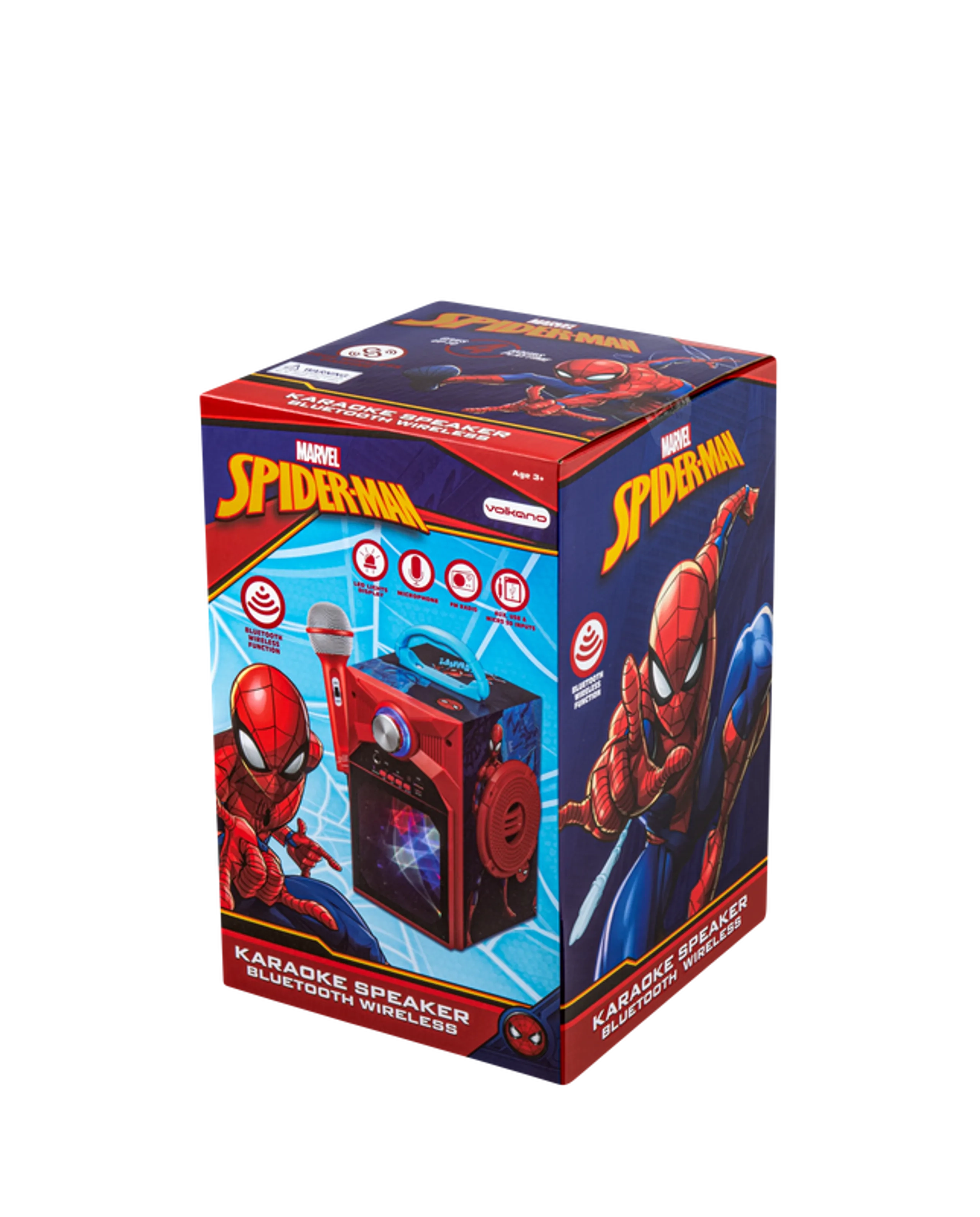 Volkano Spider-Man Galaxy Karaoke Machine - 5 years+