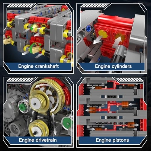 Flat-Six Engine Model Kit (10181) - Battery Box