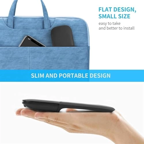 Foldable Wireless Touch Mouse - Bluetooth