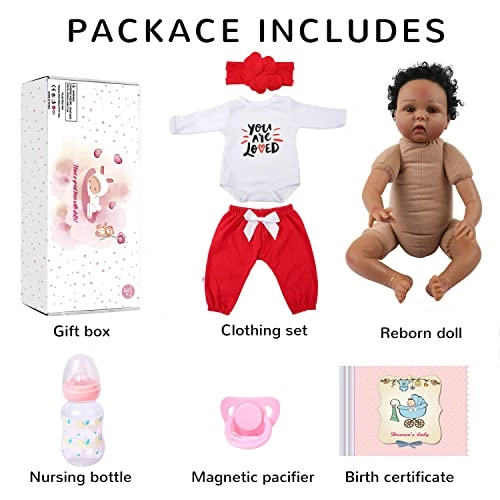 Little Lucy Reborn Baby Doll - 20 Inch Soft Body Girl Ages 3+