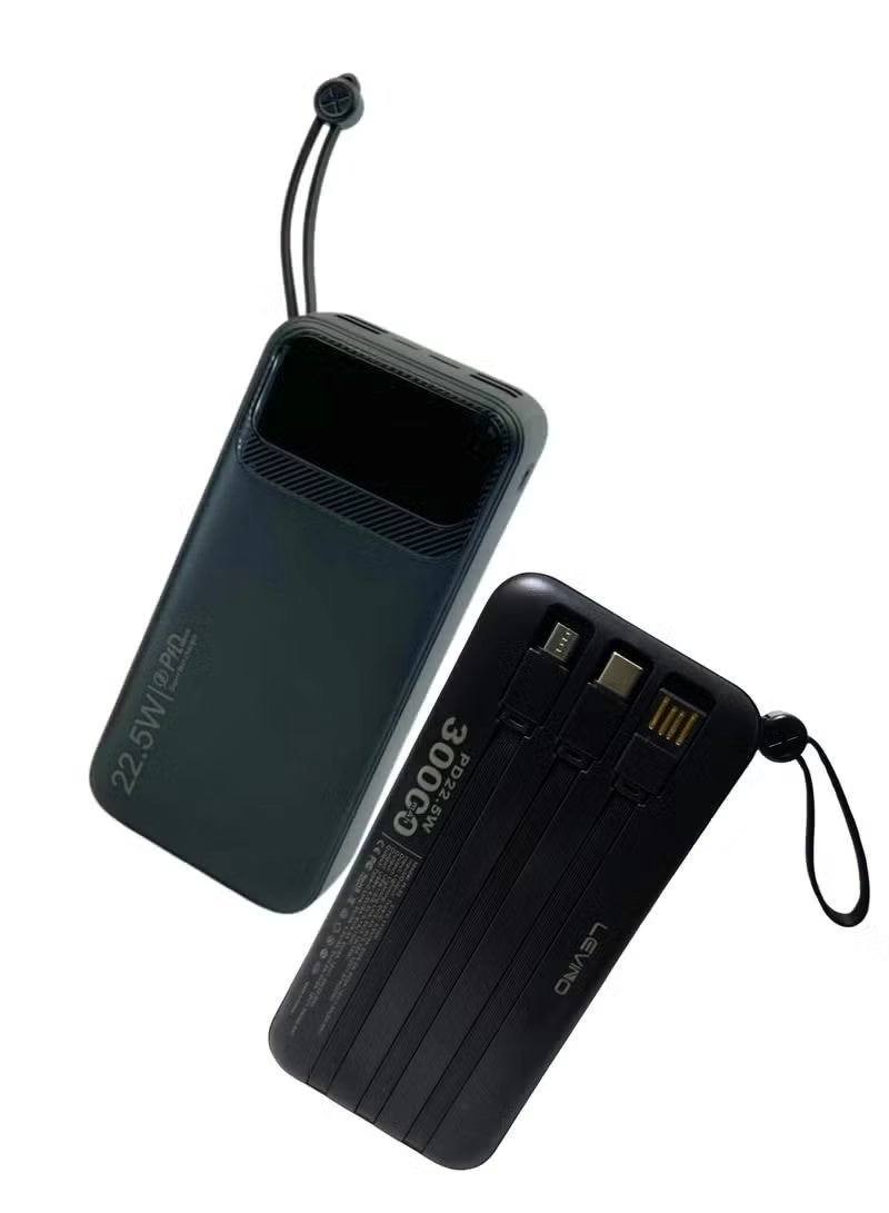 LEVINO N-32 - 30000mAh 22.5W Fast charging 4 USB 2 Type-C