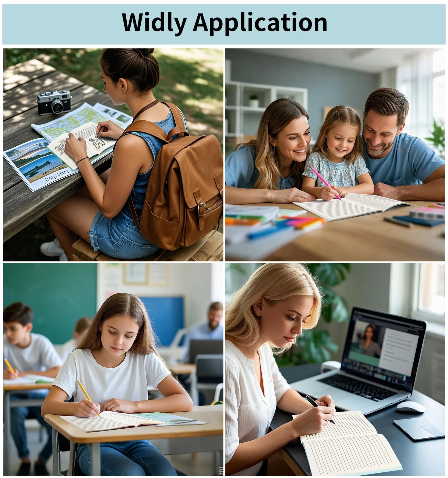 Lined Notebooks A5 - Lined 30 Sheets